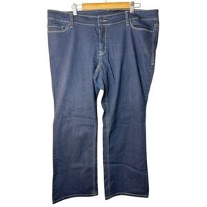 Old Navy Plus Size 20 Regular Bootcut‎ Jeans Dark Wash Stretch Denim Normcore